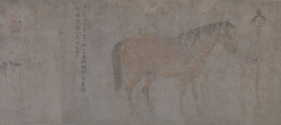 Five Tribute Horses (detail) by Gonglin Li