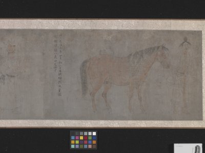 Five Tribute Horses by Gonglin Li