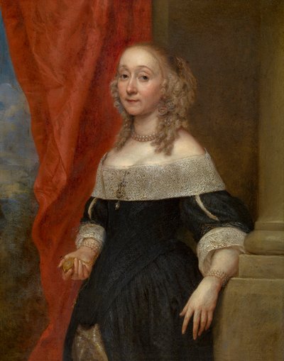 Portrait of a Lady by Gonzales Coques