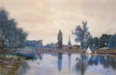 Wallingford from the River Thames by Gordon Fraser