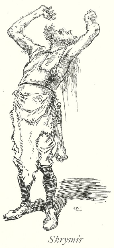 Skrymir by Gordon Frederick (after) Browne