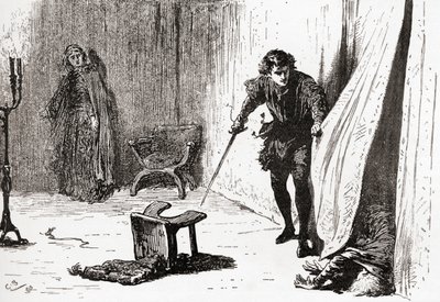 A scene from William Shakespeare