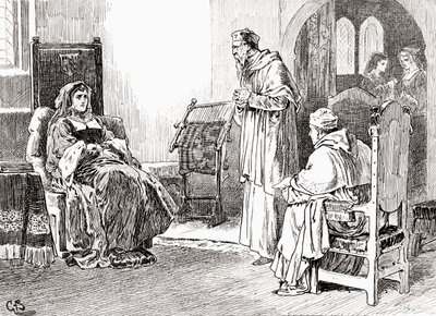 A scene from William Shakespeare