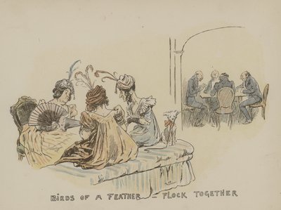 Birds of a Feather Flock Together by Gordon Frederick Browne