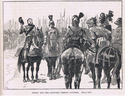 Henry and the captured French officers 1513 by Gordon Frederick Browne