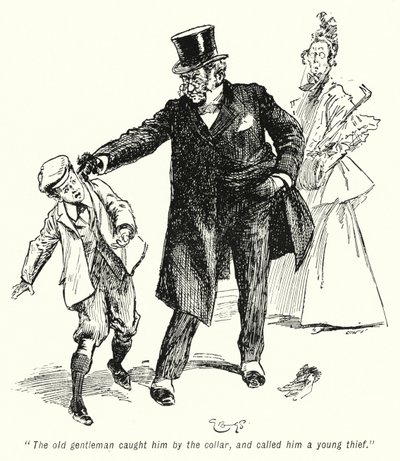 Illustration for The Story of the Treasure Seekers by E Nesbit by Gordon Frederick Browne