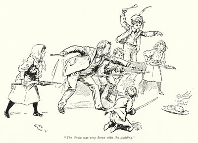 Illustration for The Story of the Treasure Seekers by E Nesbit by Gordon Frederick Browne