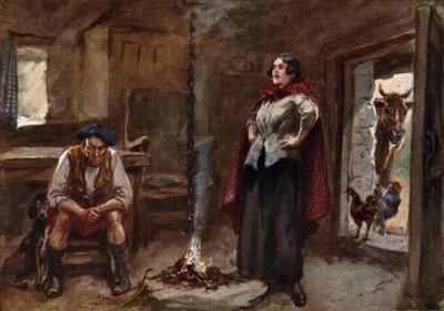 Illustration for The Tale of the Cauldron by Gordon Frederick Browne