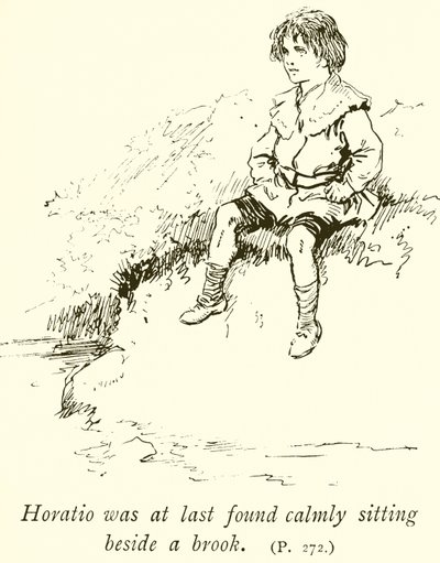 Nelson as a Boy by Gordon Frederick Browne