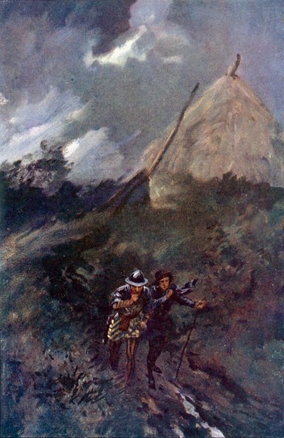 Presently They Crept Out Shivering into the Rain by Gordon Frederick Browne