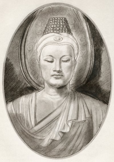 Gautama Buddha, aka Siddhartha Gautama, from Living Biographies of Religious Leaders by Gordon Ross
