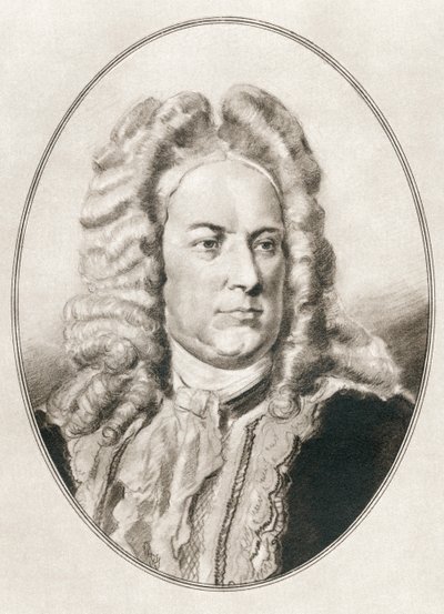 George Frideric Handel, from Living Biographies of Great Composers by Gordon Ross