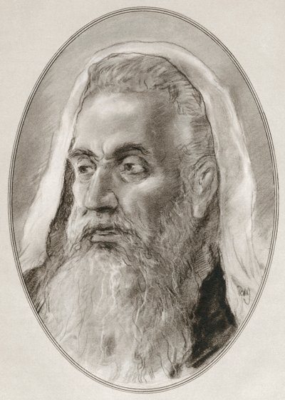 Isaiah, 8th-century BC Jewish prophet, from Living Biographies of Religious Leaders by Gordon Ross