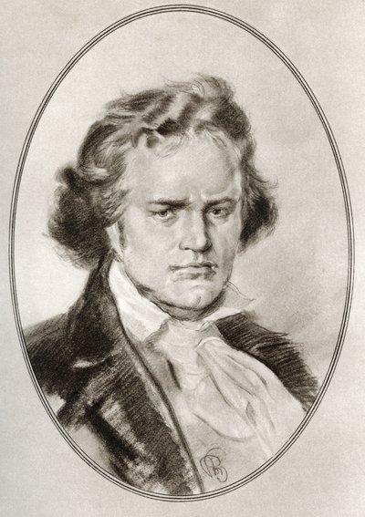 Ludwig van Beethoven, from Living Biographies of Great Composers by Gordon Ross