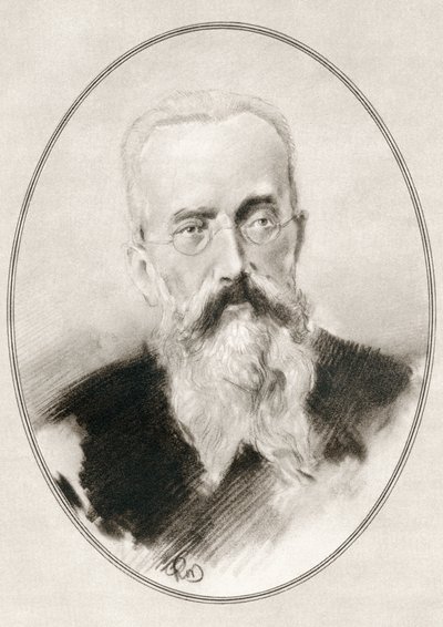 Nikolai Andreyevich Rimsky-Korsakov, from Living Biographies of Great Composers by Gordon Ross