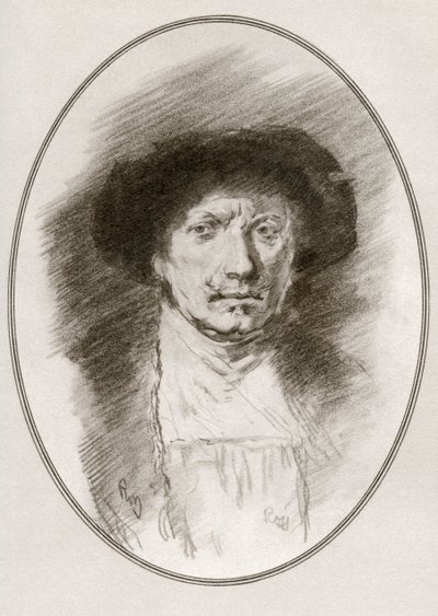 Rembrandt Harmenszoon van Rijn, from Living Biographies of Great Painters by Gordon Ross