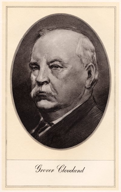Stephen Grover Cleveland, 22nd and 24th President of the United States, early 20th century by Gordon Ross
