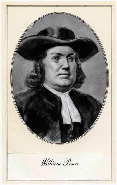 William Penn, founder of Pennsylvania by Gordon Ross