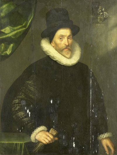 Gualtero del Prado (b 1535-before 1618) by Gortzius Geldorp