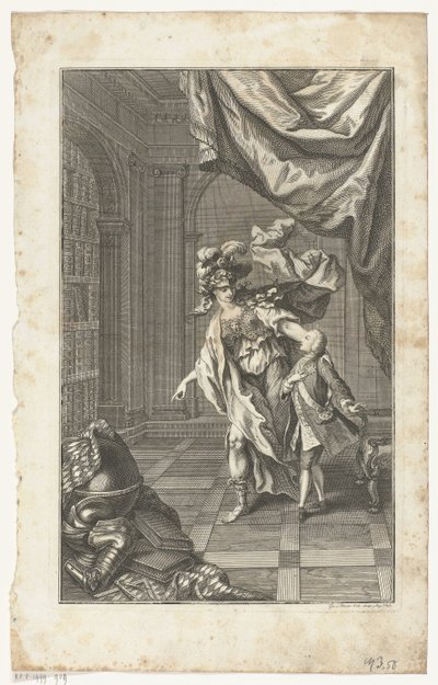 Maximilian III Joseph Accompanied by Minerva by Gottfried Bernhard Götz