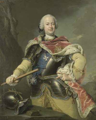 Portrait of Frederick Christian, Elector of Saxony by Gottfried Boy