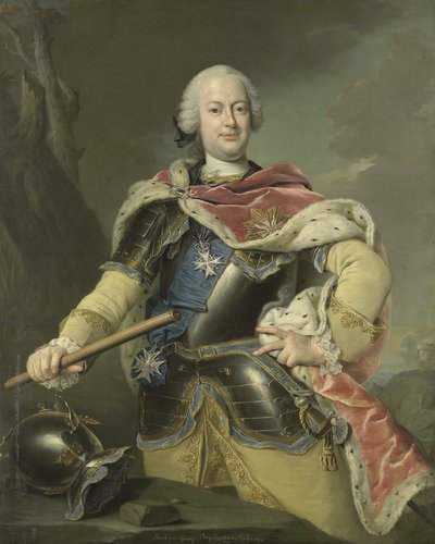 Portrait of Friedrich Christian, Elector of Saxony and King of Poland by Gottfried Boy