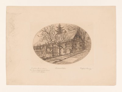 Dreimarkstein by Gottfried Lorenz (signed by artist)