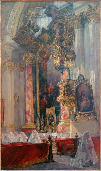 Interior of the Munich Ladies
