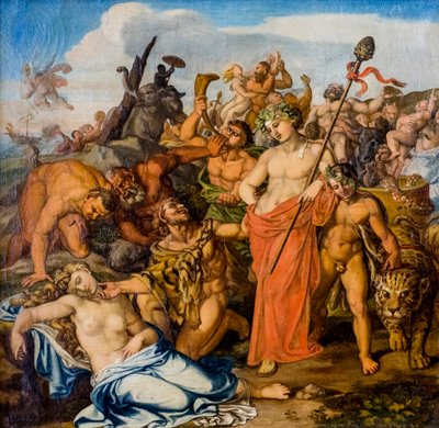 Bacchus and Ariadne by Gottlieb Schick