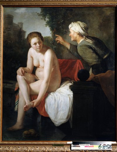 Bathing Bathsheba by Govaert Flinck