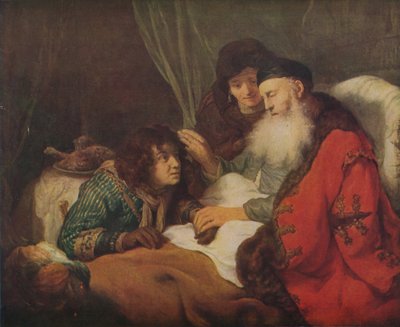 Isaac Blessing Jacob by Govaert Flinck