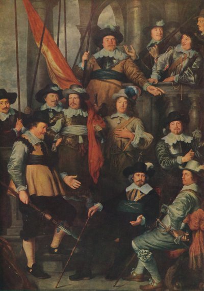 The Company of the Civic Guard of Amsterdam in 1645 by Govaert Flinck