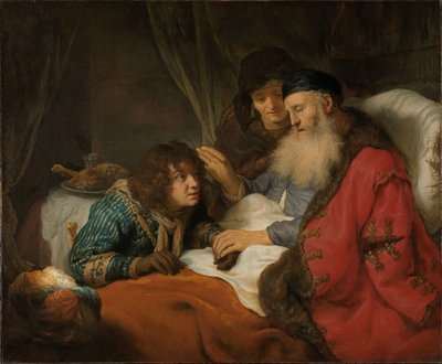 Isaac Blessing Jacob by Govert Flinck