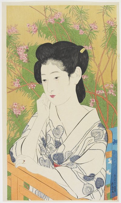 At a Hot Springs Inn by Goyo Hashiguchi