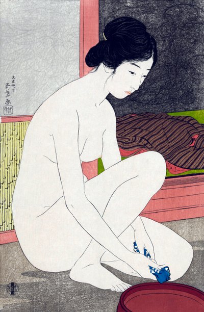 Woman After Bath by Goyo Hashiguchi by Goyo Hashiguchi