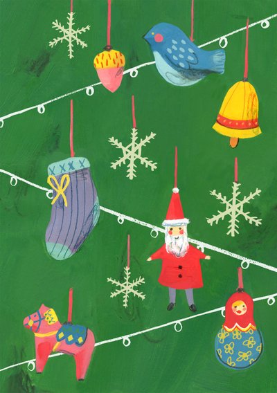 Christmas Decorations by Grace Helmer