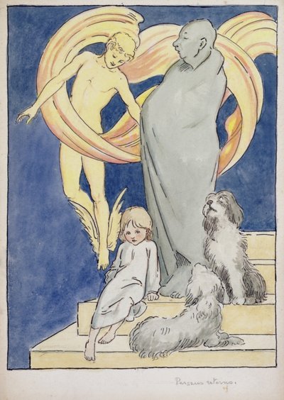 Perseus Returns, c.1904-05 by Graham Robertson