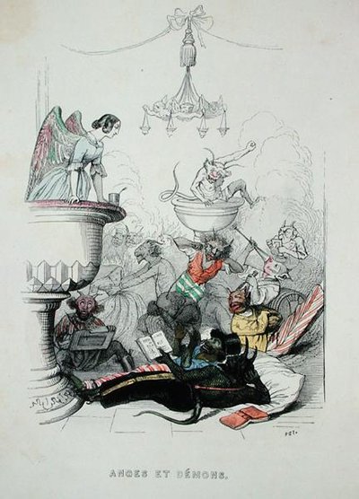 Angels and Demons, illustration from 