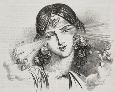 Feminine beauty by Grandville