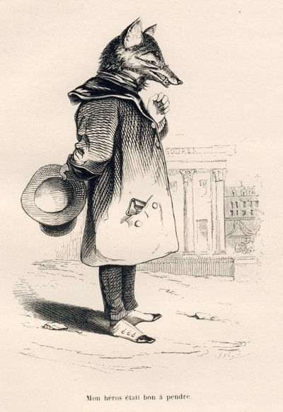 My Hero Was Good to Take. Illustrated Vignettes by JJ Granville. Engraving signed Godard in the section 