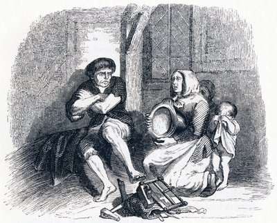 The Limbs and Stomach - Fables by La Fontaine by Grandville