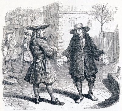 The Ingratitude and the Injustice of Men Towards Fortune - Fables by La Fontaine by Grandville