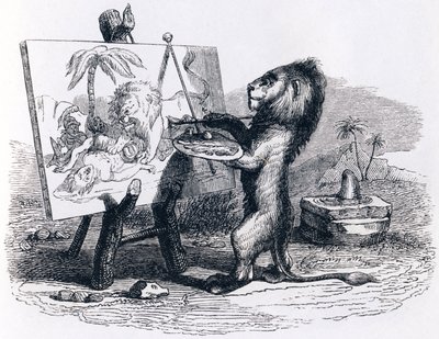 The Lion Killed by the Man (from 