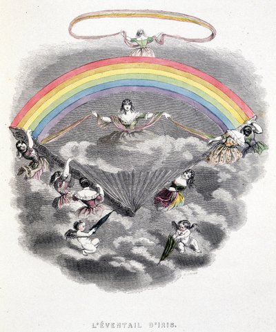 The range of Iris - in “Another World” by Grandville by Grandville