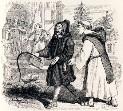 The Shepherd and the King - Fables by La Fontaine by Grandville