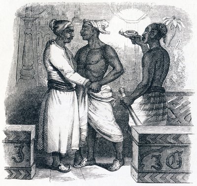 The Two Friends - Fables by La Fontaine by Grandville