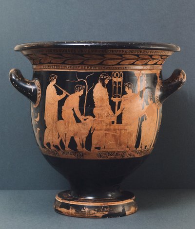 Attic Vase by Kleophon Painter by Greek