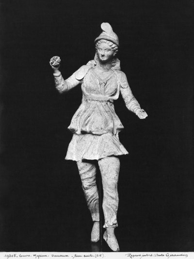 Attis dancing, Hellenistic period, second half 2nd century BC, from Myrina by Greek