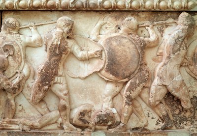 Gigantomachy (Battle Between Gods and Giants) (525 BC) by Greek