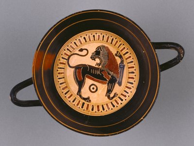 Laconian Black-Figure Kylix attributed to Hunt painter, c.540 BC by Greek